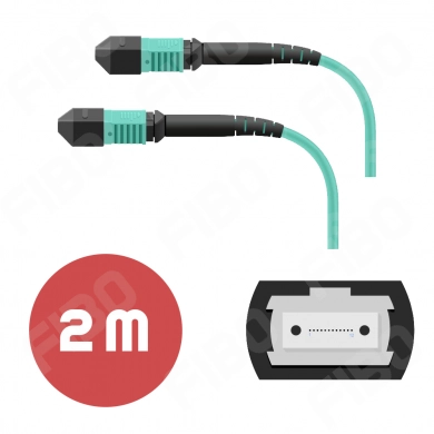 

Патч-корд оптический Maxonice, MPO/UPC-MPO/UPC, многомодовый, 50/125, OM3, одинарный, 2 м, LSZH, бирюзовый (MN-12-MPOF-MPOF-B-OM3-L-2m)