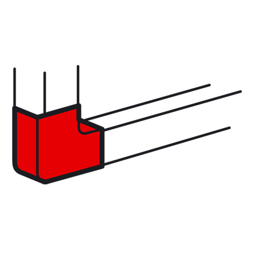Угол плоский Legrand 638043