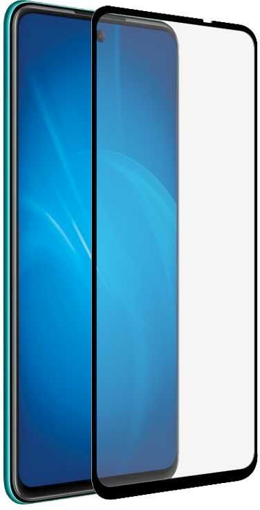 

Защитное стекло DF hwColor-124 для экрана смартфона Huawei P Smart 2021/Honor 10X Lite, FullScreen, черная рамка (DF HWCOLOR-124 (BLACK))
