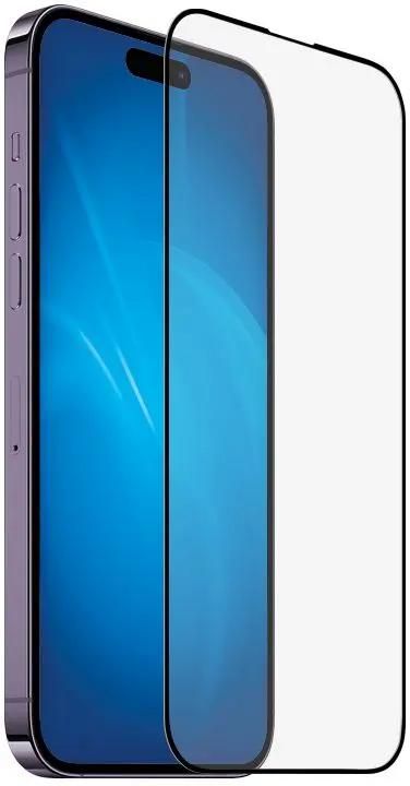 

Защитное стекло DF iColor-33 для экрана смартфона Apple iPhone 14 Pro, FullScreen, черная рамка, 2.5D (DF ICOLOR-33 (BLACK))