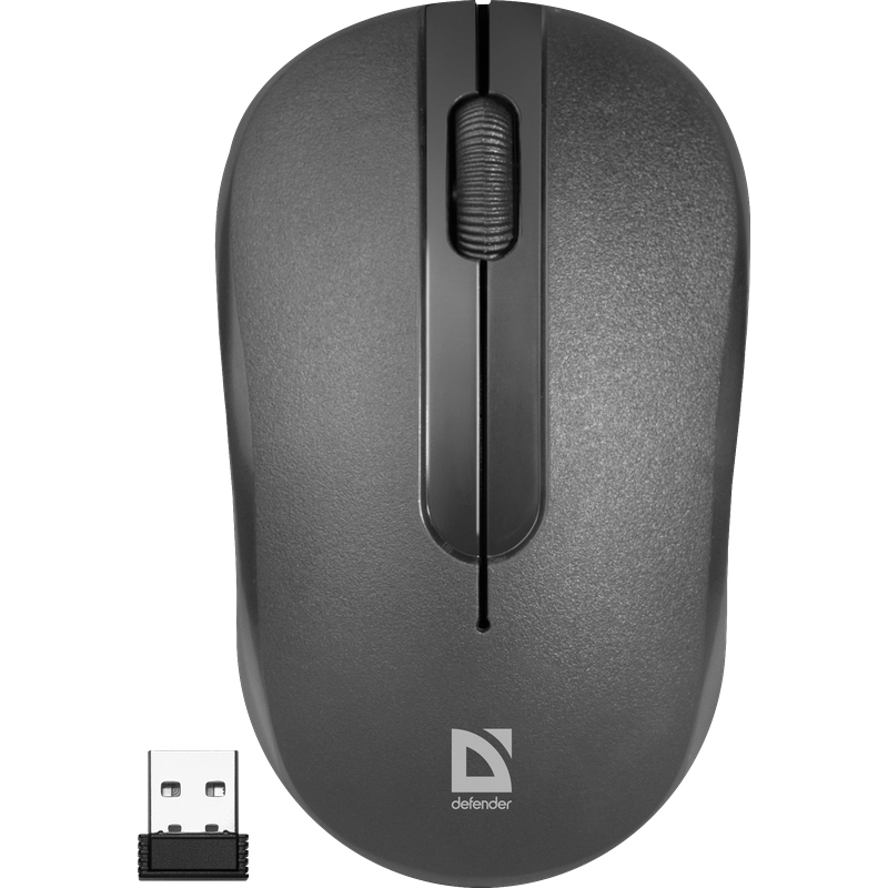 Мышь Defender MM-495, USB, черный