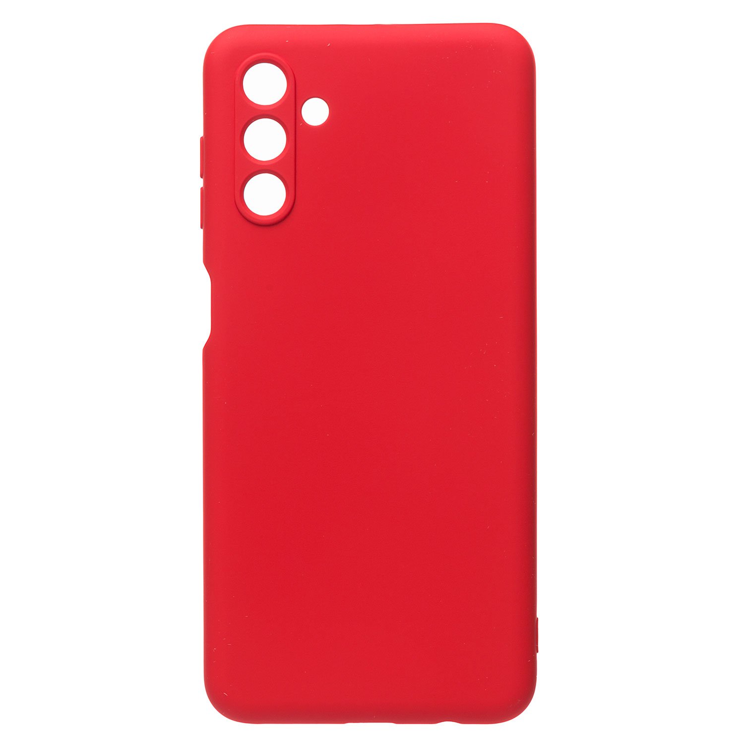 

Чехол-накладка Activ Full Original Design для смартфона Samsung Galaxy A04s, силикон, красный (210052)