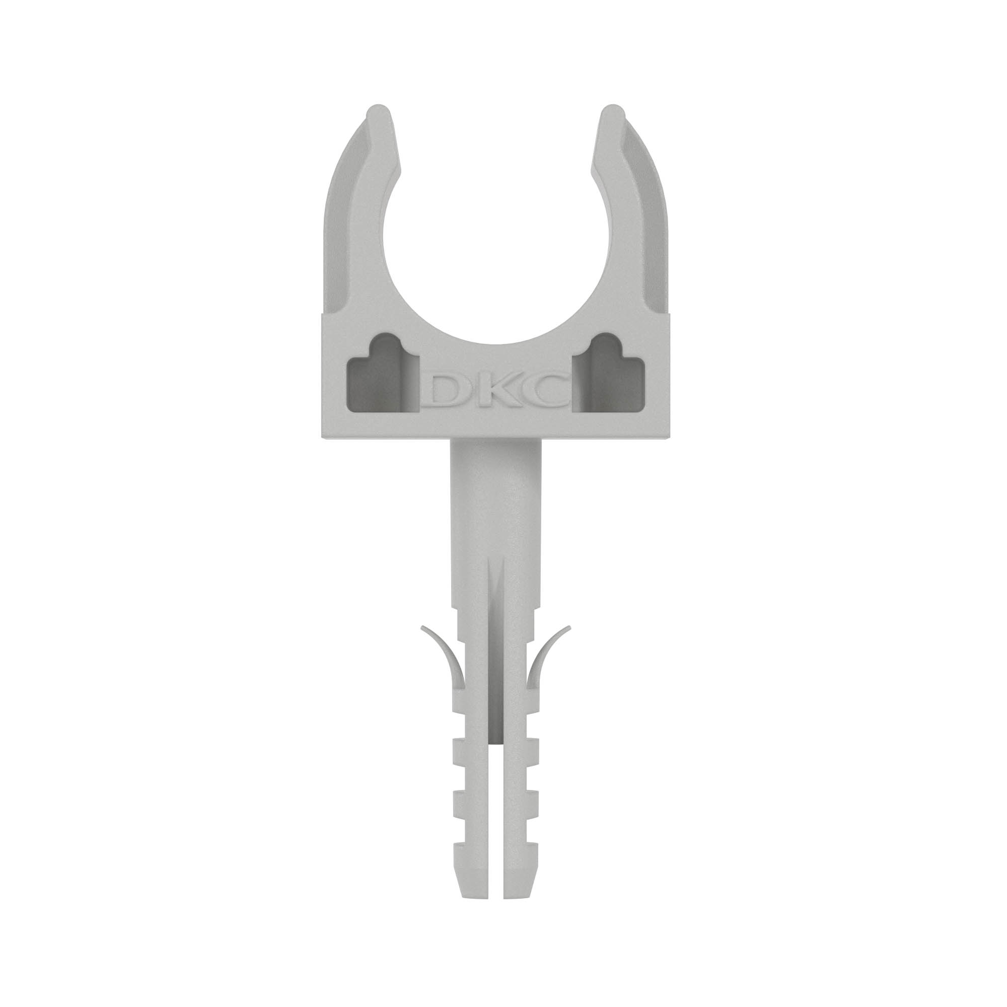 держатель для труб ⌀16 мм, пластик, серый, DKC 51316 (51316)