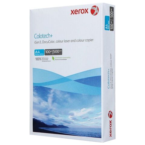 

Бумага A4 100 г/м² 500 листов Xerox Colotech Plus Blue (003R94646)