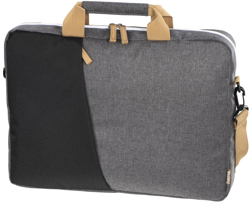Сумка для ноутбука 15.6" HAMA Florence, черный/серый