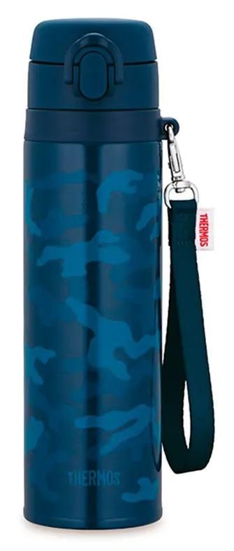 

Термос THERMOS JNT-552 NVY, 550 мл, корпус нержавеющая сталь/колба нержавеющая сталь, синий (561619), JNT-552 NVY