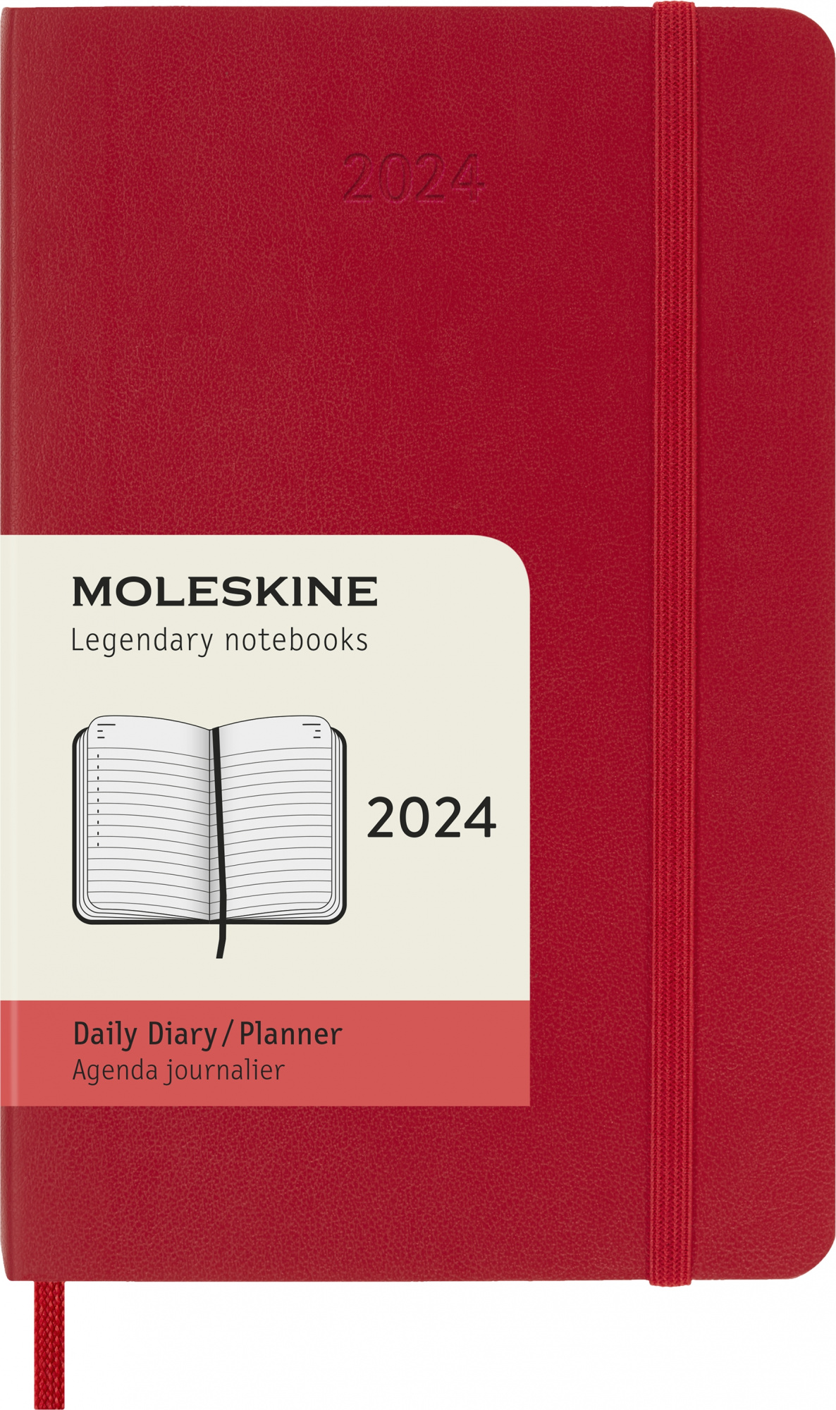 Ежедневник 90x140мм Moleskine Classic Soft Pocket 400 листов