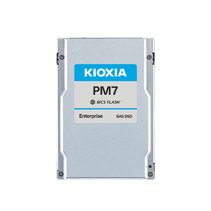 Твердотельный накопитель (SSD) Kioxia PM7-V 12.8Tb, 2.5", SAS 24Gb/s (KPM71VUG12T8)