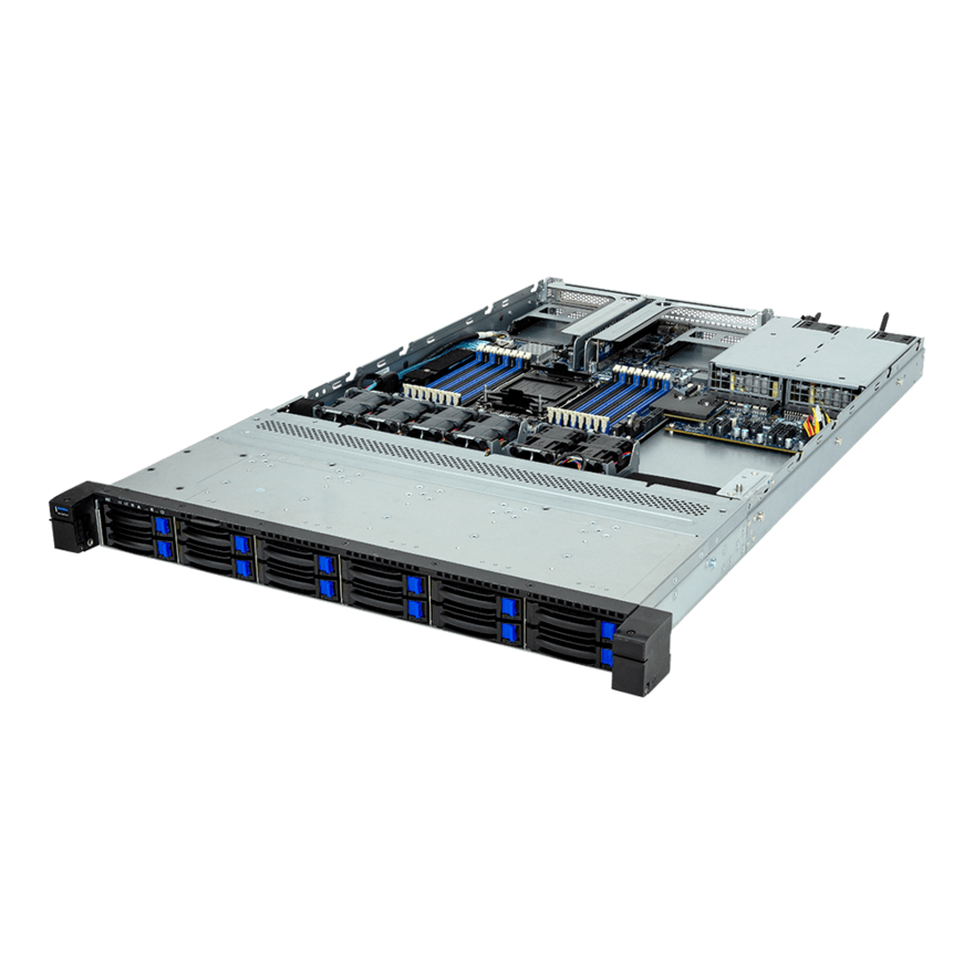 

Серверная платформа Gigabyte R163-S32, 1xLGA4677, 16xDDR5, 12x2.5 HDD HS, 1xM.2-PCI-E, GLAN, AMI MegaRAC SP-X, Redundant 2x800 Вт, 1U (R163-S32-AAB1), R163-S32