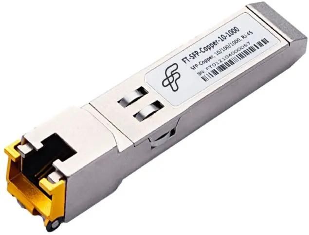 Модуль SFP Future Technologies, до 100 м (FT-SFP-Copper-10-1000)