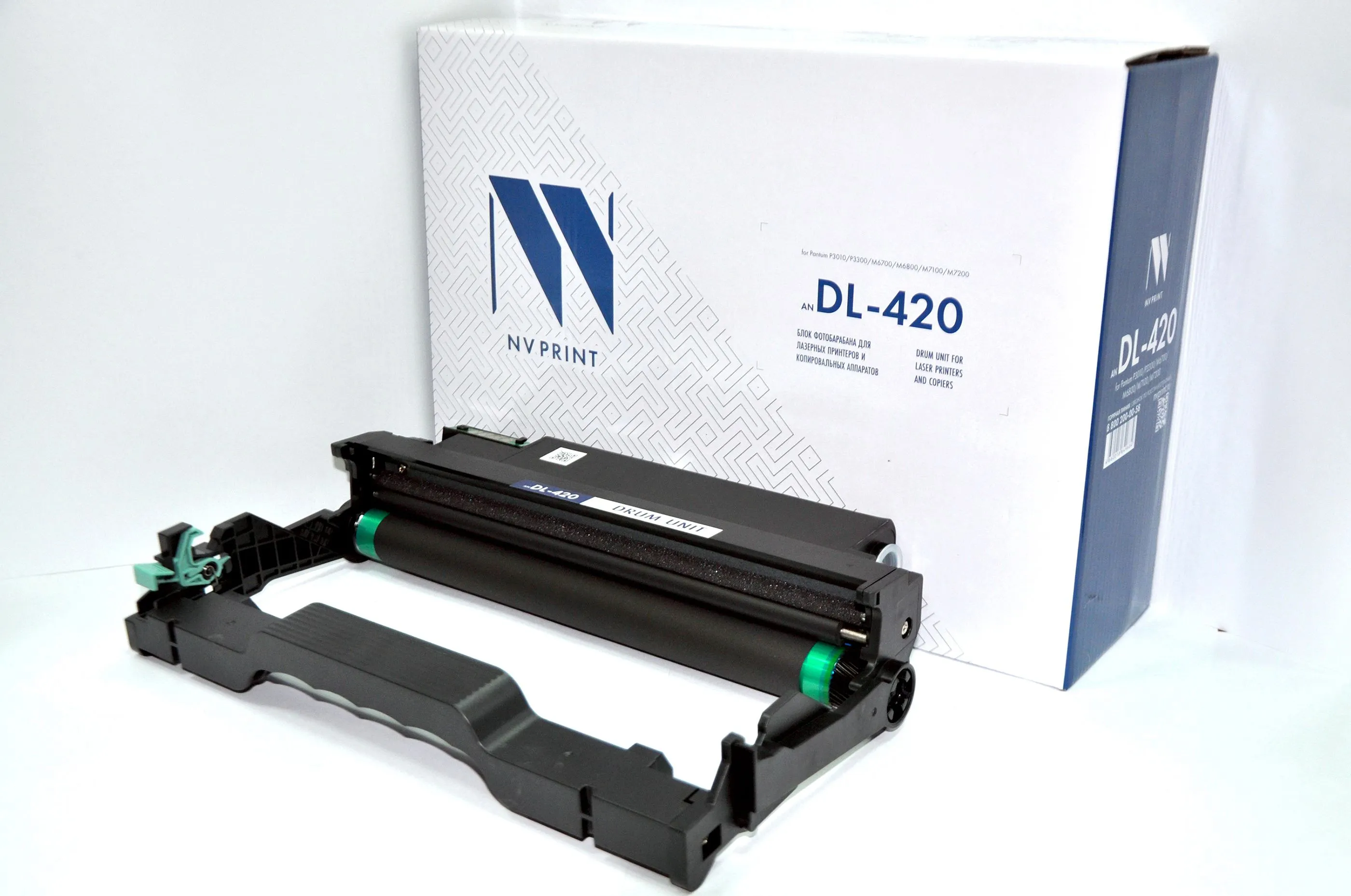 

Драм-картридж (фотобарабан) лазерный NV Print (DL-420), черный, 12000 страниц, совместимый для Pantum P3010/P3300/M6700/M6800/M7100/M7200 (NV-DL-420)