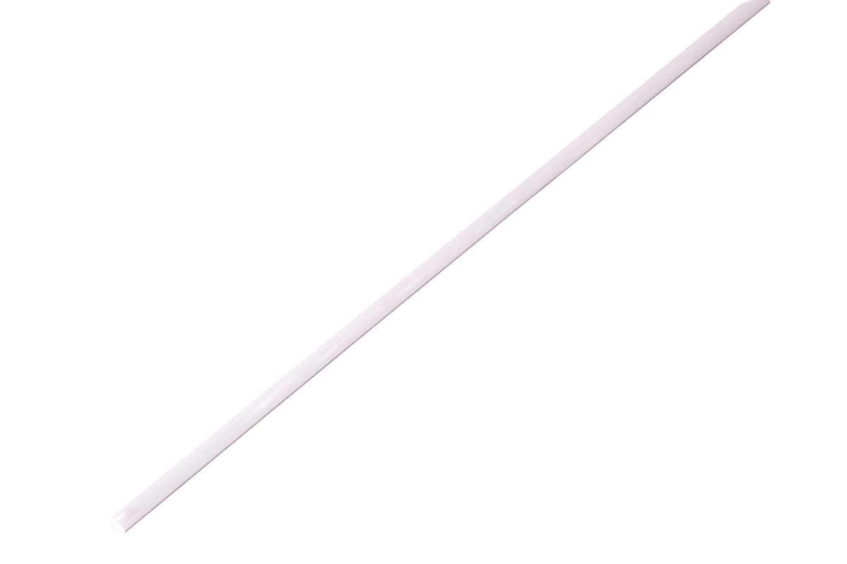 

Термоусаживаемая трубка ТУТ REXANT, 2 мм/1 мм, 2:1, 1 шт. x 1 м, белый (20-2001)