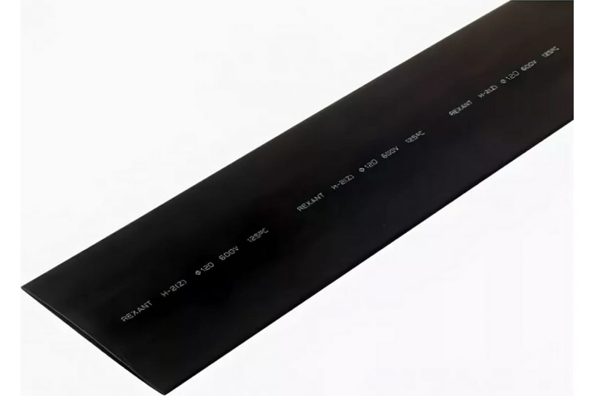 

Термоусаживаемая трубка ТУТ REXANT, 80 мм/40 мм, 2:1, 1 шт. x 1 м, черный (25-0080)