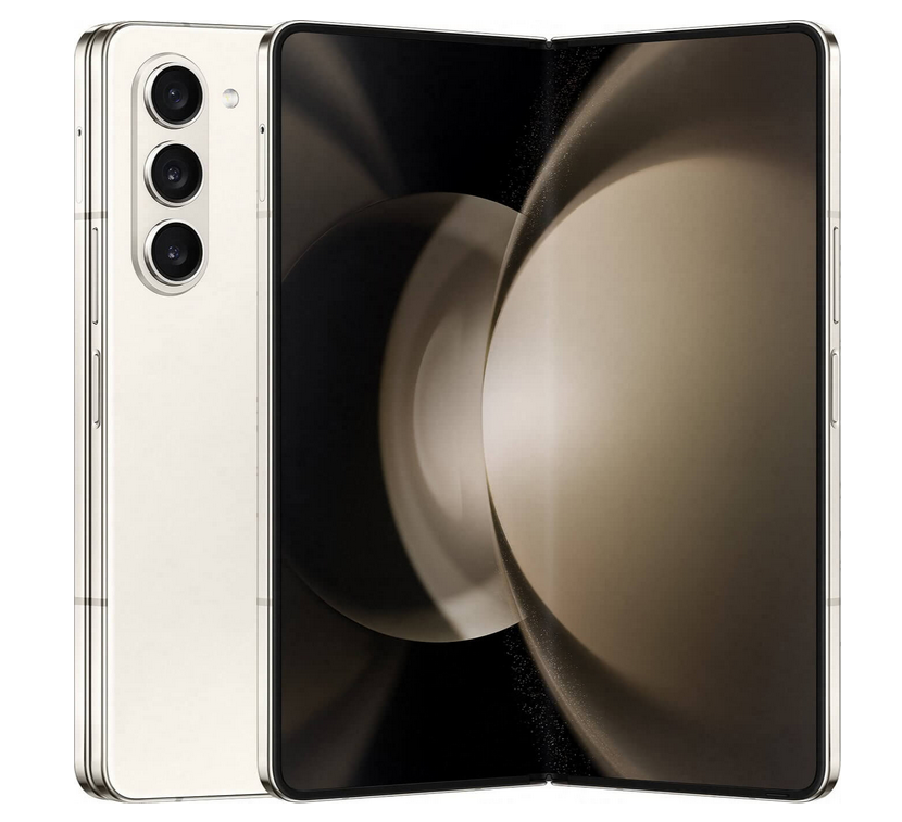 

Смартфон Samsung Galaxy Z Fold5, 7.6" 1812x2176 Dynamic AMOLED 2X, Qualcomm Snapdragon 8 Gen 2, 12Gb RAM, 256Gb, 3G/4G/5G, NFC, Wi-Fi, BT, 3xCam, 2-Sim, 4400 мА⋅ч, USB Type-C, Android 13, бежевый, Galaxy Z Fold5