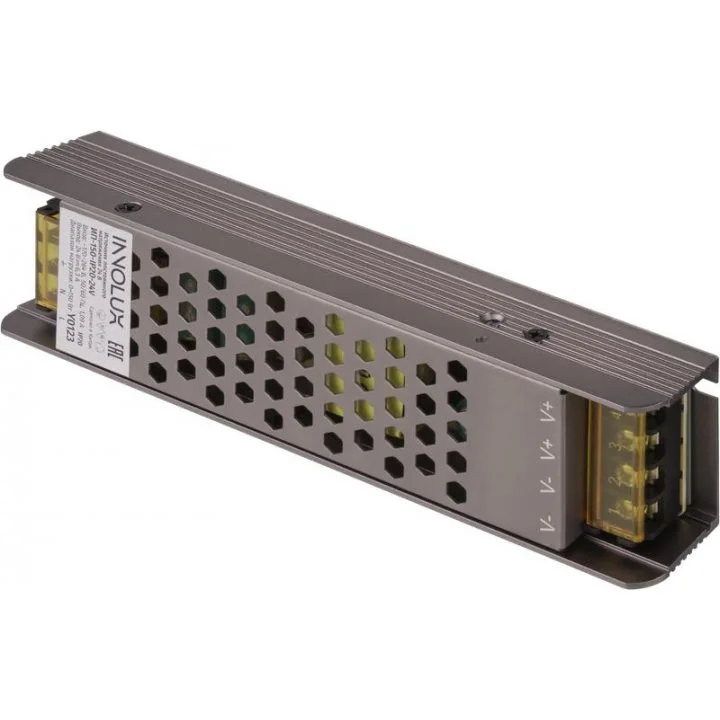 

Блок питания (драйвер) Innolux ИП-150-IP20-24V 150 Вт для светодиодной ленты, серый (93505), ИП-150-IP20-24V