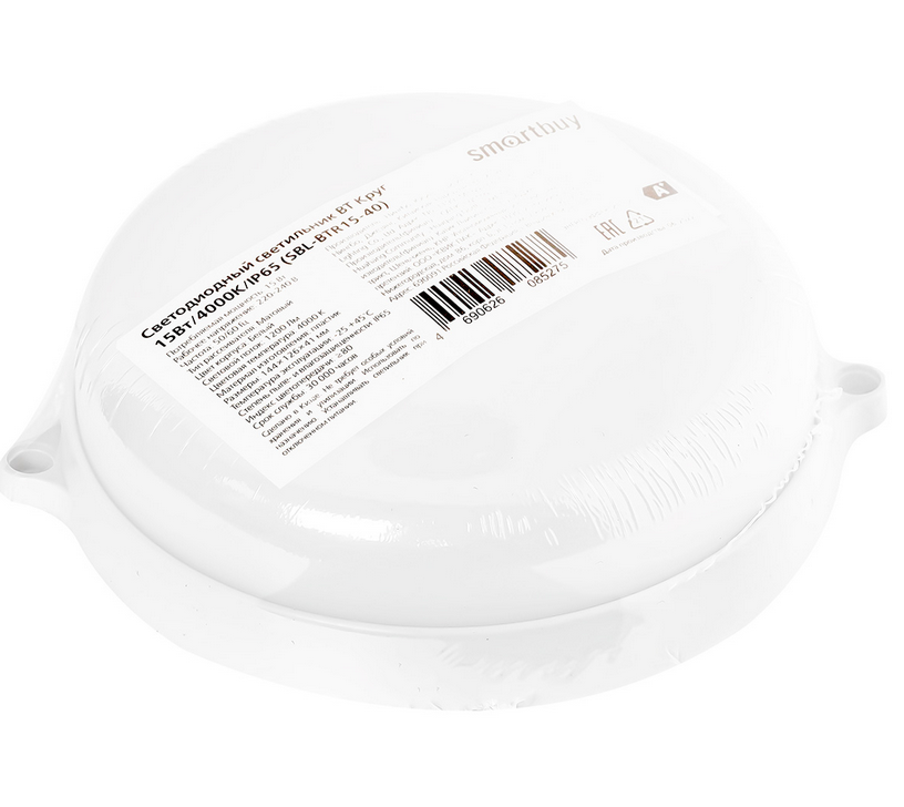 

Светильник бытовой SMARTBUY BT белый (SBL-BTR15-40), BT