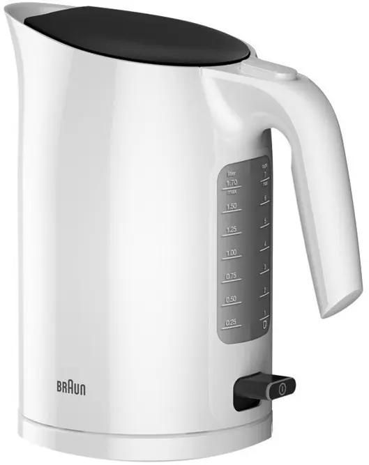 

Чайник Braun PurEase WK3110 1.7л. 3 кВт, пластик, белый (WK3110WH), WK3110