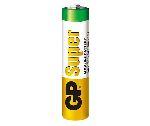 

Батарея GP Super, AAA (LR03), 1.5V, 1 шт.