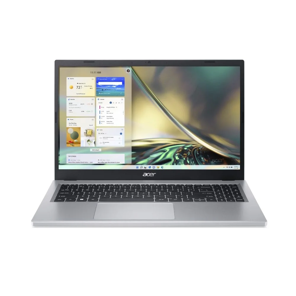 Ноутбук Acer Aspire 3 A315-24P-R3CD 15.6" IPS 1920x1080, AMD Ryzen 5 7520U 2.8 ГГц, 8Gb RAM, 512Gb SSD, без OC, серебристый (NX.KDEEM.00E)