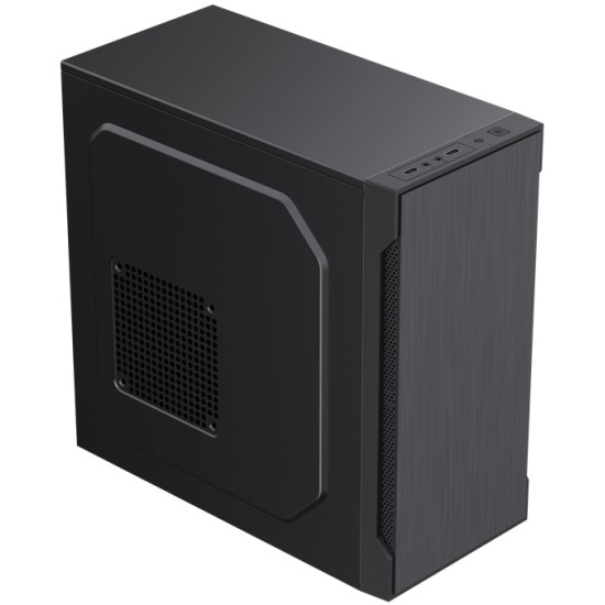 Корпус Foxline FL-708, mATX, Mini-Tower, USB 3.0, черный, 450 Вт (FL-708-FZ450R-U31)