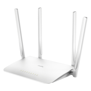 

Wi-Fi роутер Cudy WR1300, 802.11a/b/g/n/ac, 2.4 / 5 ГГц, до 1.17 Гбит/с, LAN 4x1 Гбит/с, WAN 1x1 Гбит/с, внешних антенн: 4x5 дБи (WR1300), WR1300