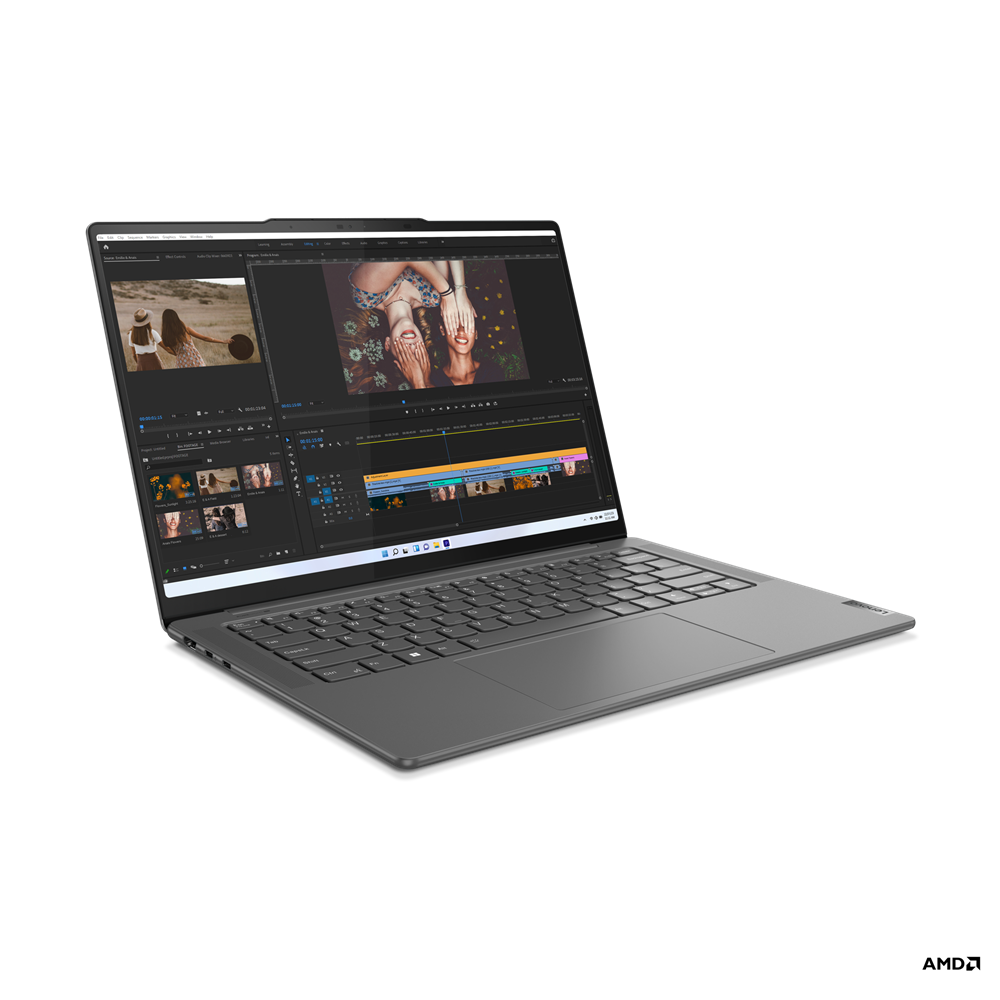 

Ноутбук Lenovo Yoga Pro 7 14ARP8 14.5" IPS 2560x1600, AMD Ryzen 7 7735HS 3.2 ГГц, 16Gb RAM, 1Tb SSD, W11, темно-серый (83AU003MRK), Windows 11 Home (англ.), 14ARP8