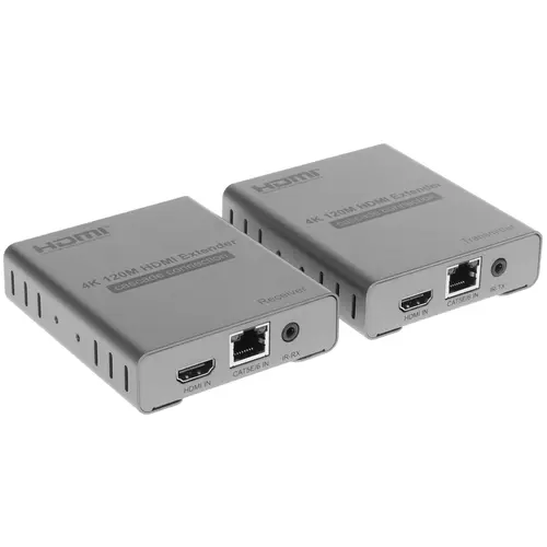 Удлинитель HDMI Orient VE048, 1xHDMI(19F)-1xHDMI(19F), 1920x1080, по витой паре до 120 м (VE048)