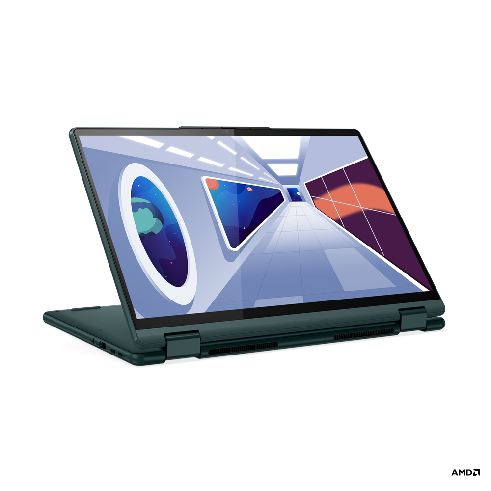 

Ноутбук Lenovo Yoga 6 13ABR8 13.3" IPS 1920x1200 Touch, AMD Ryzen 5 7530U 2 ГГц, 16Gb RAM, 512Gb SSD, W11, темно-зеленый (83B2003RRK), Windows 11 Home (англ.), 13ABR8