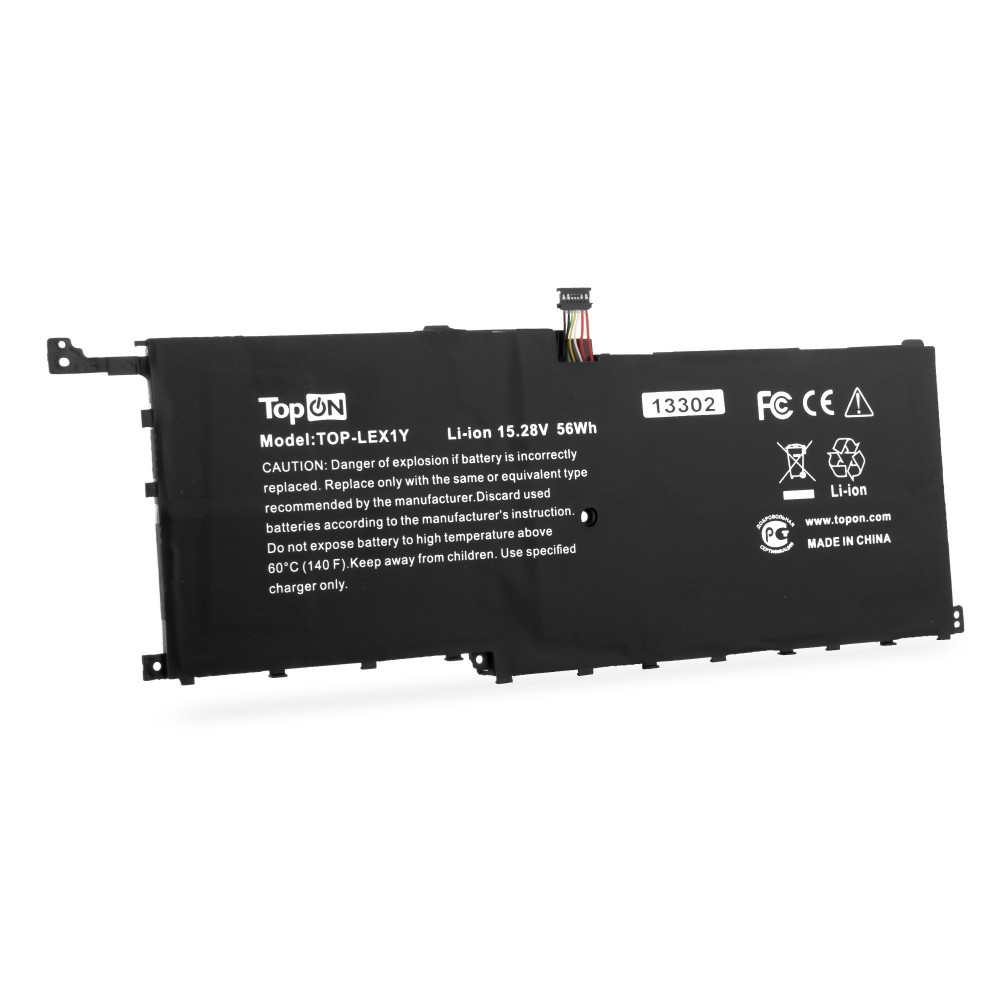 

Аккумуляторная батарея TopON для Lenovo ThinkPad X1 Yoga 1st 2nd gen/ Carbon Gen 4, 15.3V, 56Wh, черный (TOP-LEX1Y)
