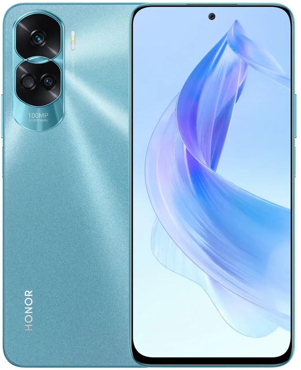 Смартфон Honor 90 Lite 8Gb/256Gb голубой (5109ATWX)