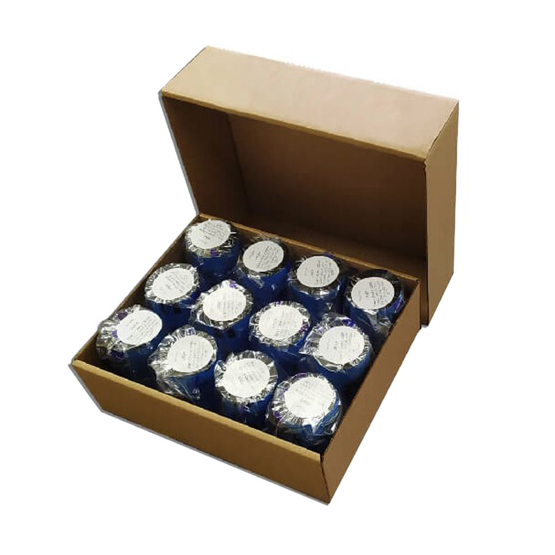 Красящая лента (риббон) Zebra 5319 12-pack, 8.4 см x 74 м, 12 мм (0.5")