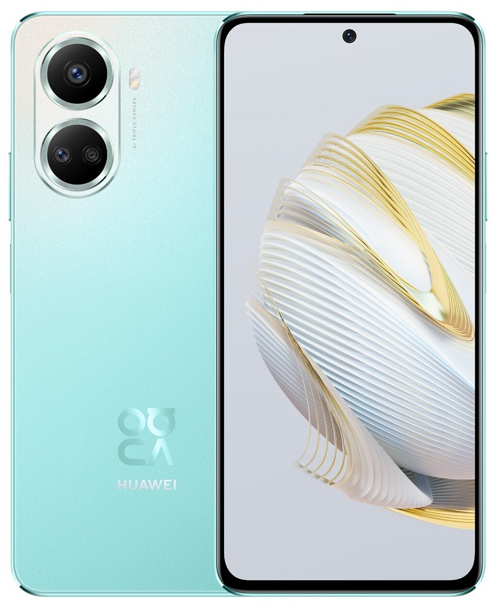

Смартфон Huawei NOVA 10 SE, 6.67" 2400x1080 OLED, Qualcomm Snapdragon 680, 8Gb RAM, 256Gb, 3G/4G, NFC, Wi-Fi, BT, 3xCam, 2-Sim, 4500 мА⋅ч, USB Type-C, Android 12, мятный (51097MYD), NOVA 10 SE