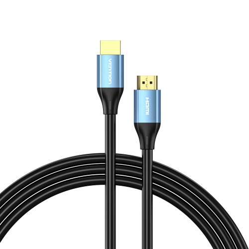 

Кабель HDMI(19M)-HDMI(19M) v2.0 4K, экранированный, 75 см, черный/синий Vention ALHS (ALHSE), ALHS