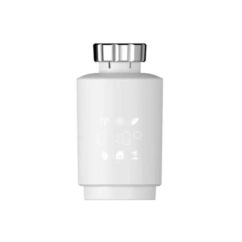 

Термостатическая головка Moes Temperature Controller, Zigbee, 2xAA, Android/iOS, белый (ZTRV-ZX-TV02), Temperature Controller