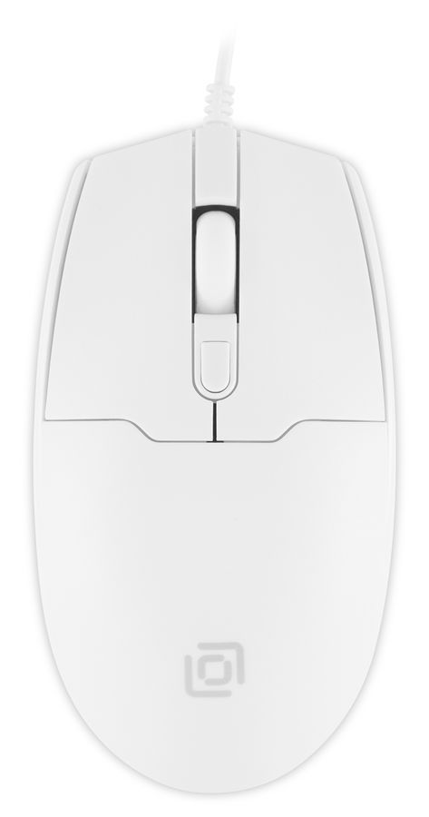 

Мышь проводная Oklick 147M, 2000dpi, оптическая светодиодная, USB, белый (1868746), 147M