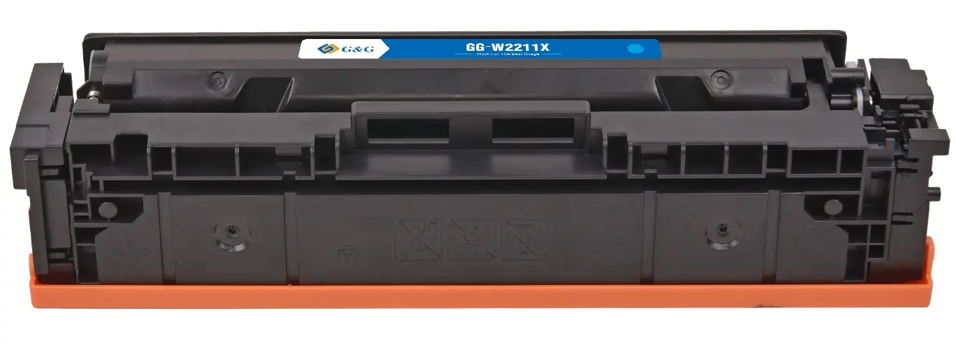 

Картридж лазерный G&G GG-W2211X (№207X/W2211X), голубой, 2450 страниц, совместимый для M255/MFP M282/M283