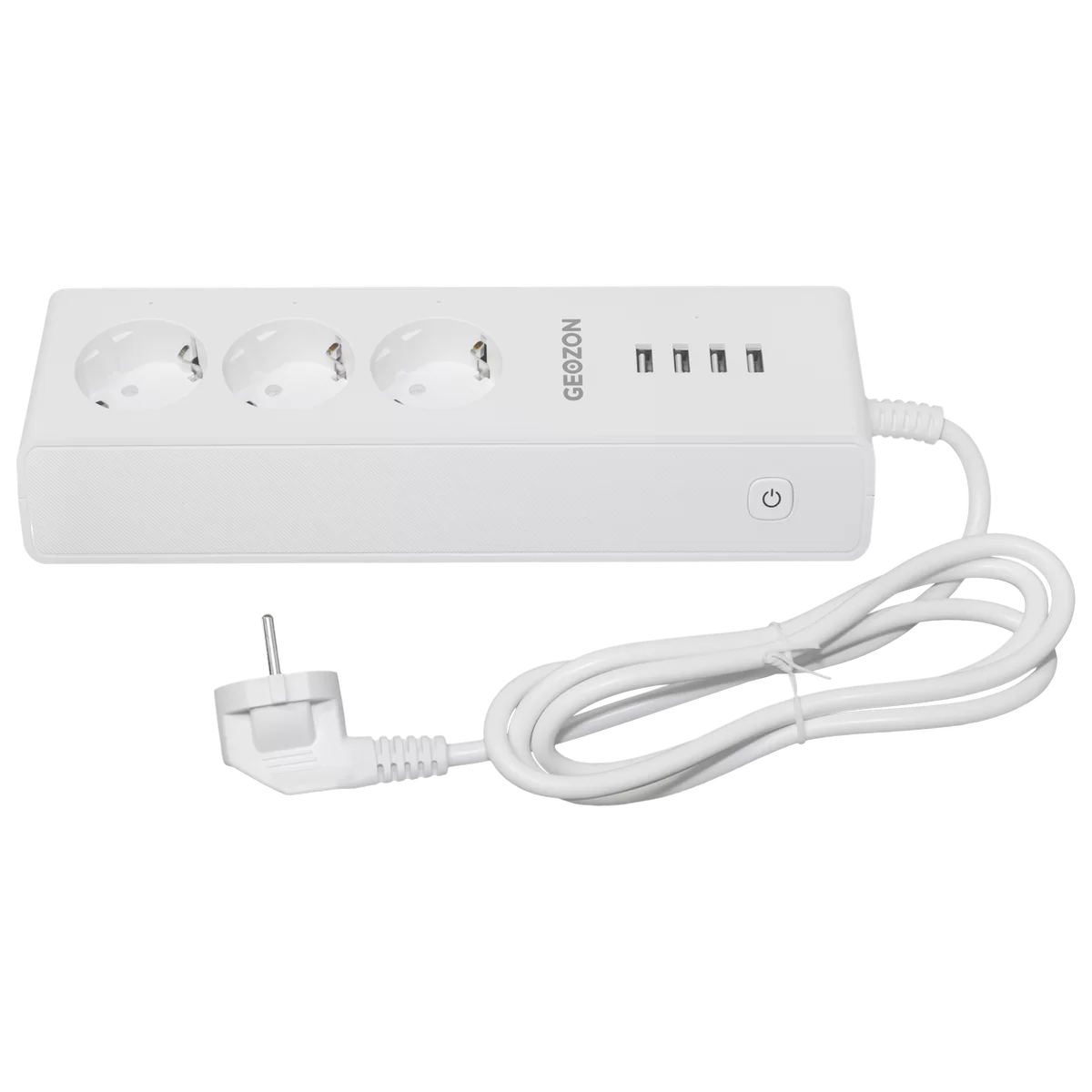 

Сетевой фильтр GEOZON GSH-SSS01, 3-розетки, 4xUSB, белый (GSH-SSS01), GSH-SSS01