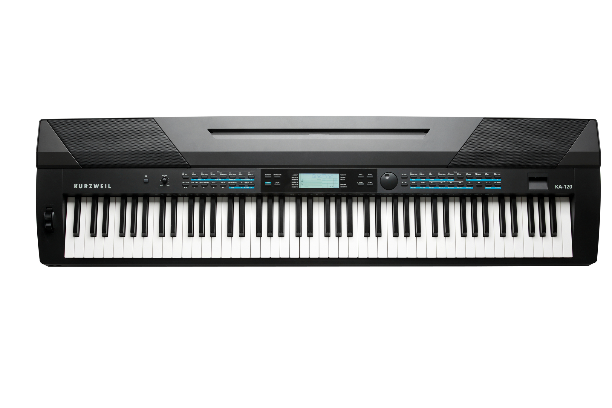 

Цифровое фортепиано Kurzweil KA120 LB, клавиш 88 шт., черный, KA120 LB