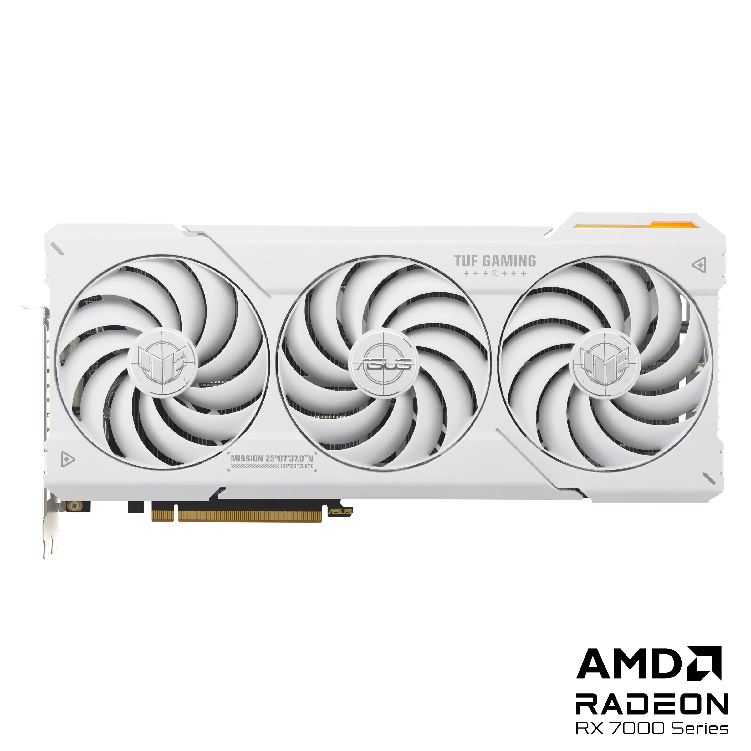 

Видеокарта ASUS AMD Radeon RX 7800 XT TUF-RX7800XT-O16G-WHITE-GAMING , 16Gb DDR6, 256 бит, PCI-E, HDMI, 3DP, Retail (90YV0JP0-M0NA00), TUF-RX7800XT-O16G-WHITE-GAMING