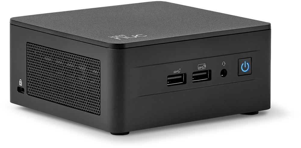 

Неттоп-платформа Intel NUC 13 Pro Kit, Intel Core i3-1315U 4.5 ГГц 2xDDR4 SODIMM, 1xM.2 SSD, WiFi, BT, черный (RNUC13ANKI30000)