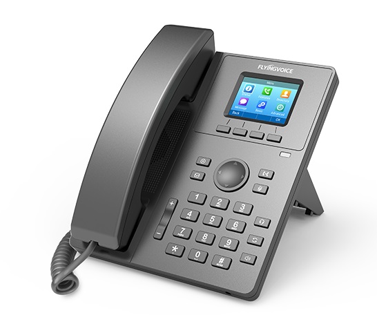 

VoIP-телефон FLYINGVOICE P11G, 2 линии, 2 SIP-аккаунта, цветной дисплей, серый (P11G), P11G