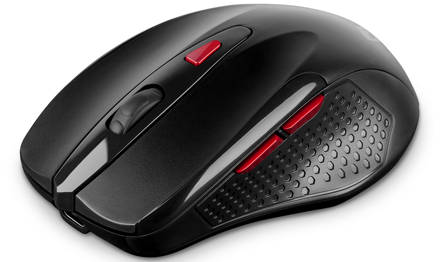 

Мышь беспроводная/проводная Sven SV-021825, 3200dpi, оптическая светодиодная, USB/Радиоканал, черный (SV-021825), SV-021825