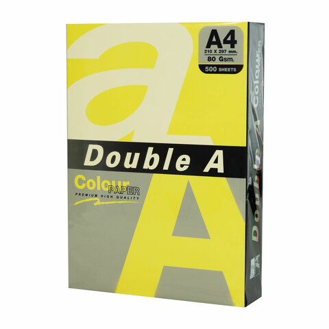 

Бумага A4 80 г/м² 500 листов, микс интенсив Double A (8858741731989)