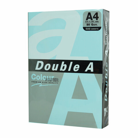 

Бумага A4 80 г/м² 500 листов, голубой пастель Double A (8858741723465)