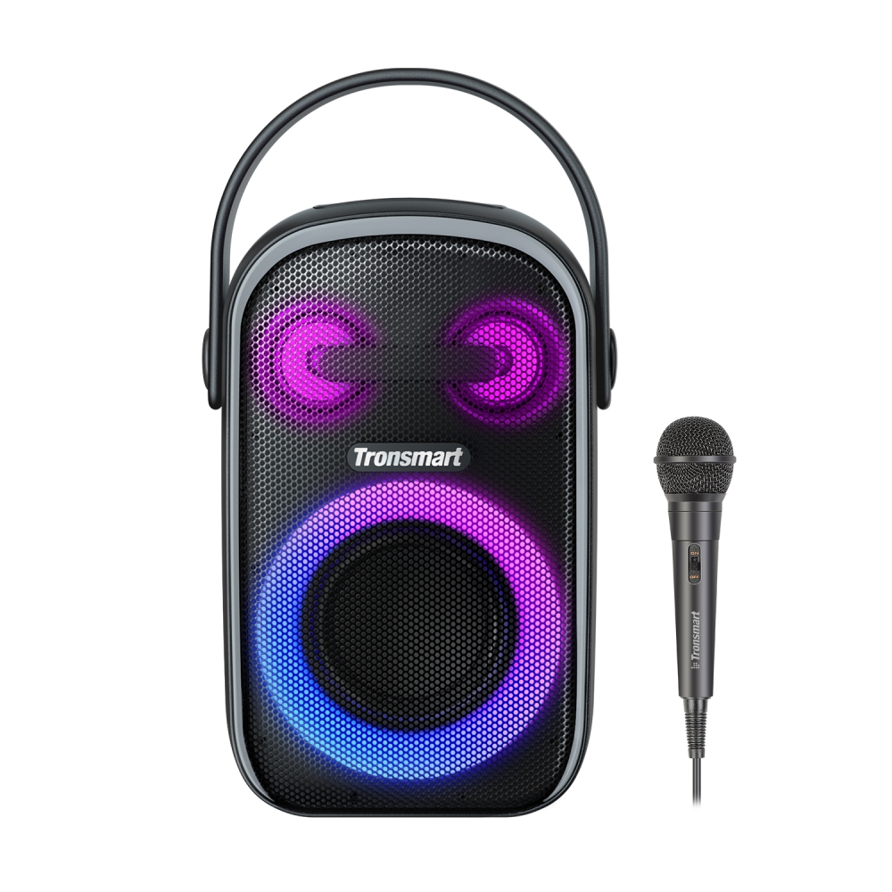 

Портативная акустика Tronsmart Halo 110, 60 Вт, AUX, USB, microSD, Bluetooth, подсветка, черный (930779), Halo 110