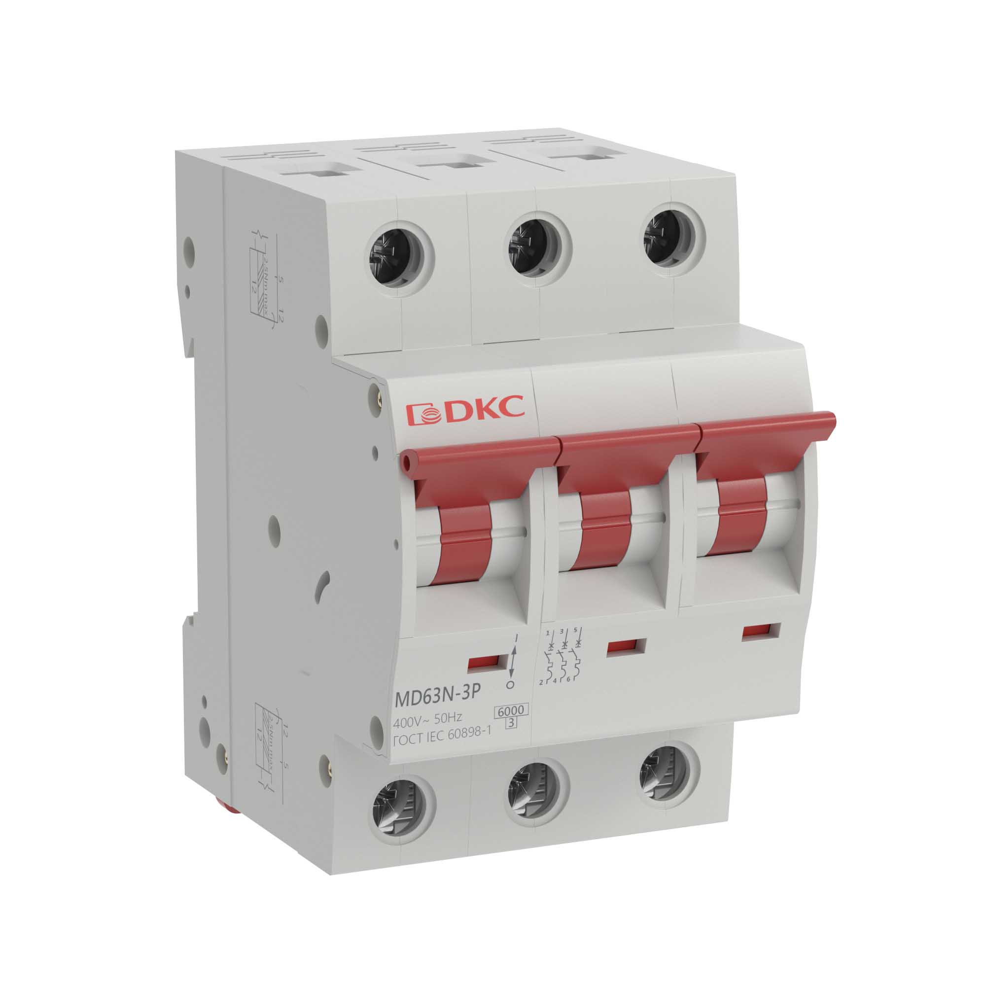 Выключатель автоматический DKC YON max MD63N 40А C 6 kA