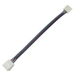 

Соединительный кабель Ecola LED-Strip для светодиодной ленты, с двумя четырехконтактными зажимными разъемами (SC41C2ESB)