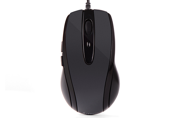

Мышь проводная A4Tech N-708X Black USB, 1600dpi, оптическая светодиодная, USB, N-708X Black USB