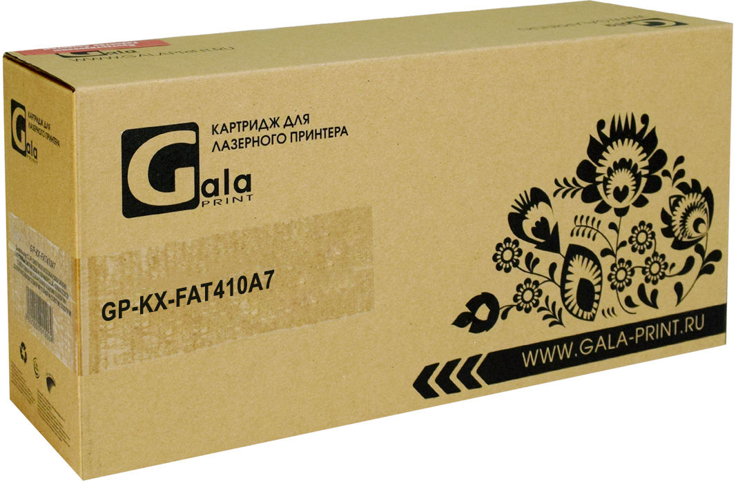 Картридж лазерный GalaPrint GP-KX-FAT410A7 (KX-FAT410A7), черный, 2500 страниц, совместимый для Panasonic KX-MB1500/KX-MB1520/KX-MB1530/KX-MB1536