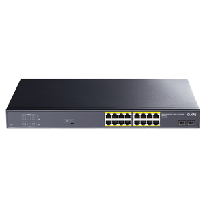 

Коммутатор Cudy GS1020PS2, кол-во портов: 16x1 Гбит/с, кол-во SFP/uplink: SFP 2x1 Гбит/с, установка в стойку, PoE: 16x30 Вт (макс. 200 Вт), GS1020PS2